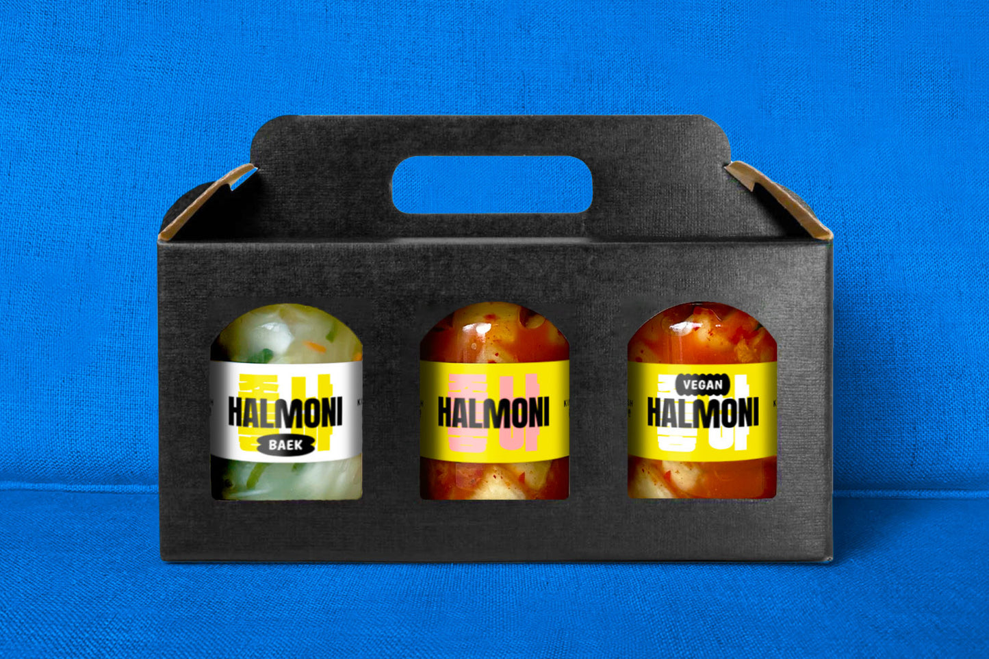 Halmoni Kimchi 3-Pack Gift Set