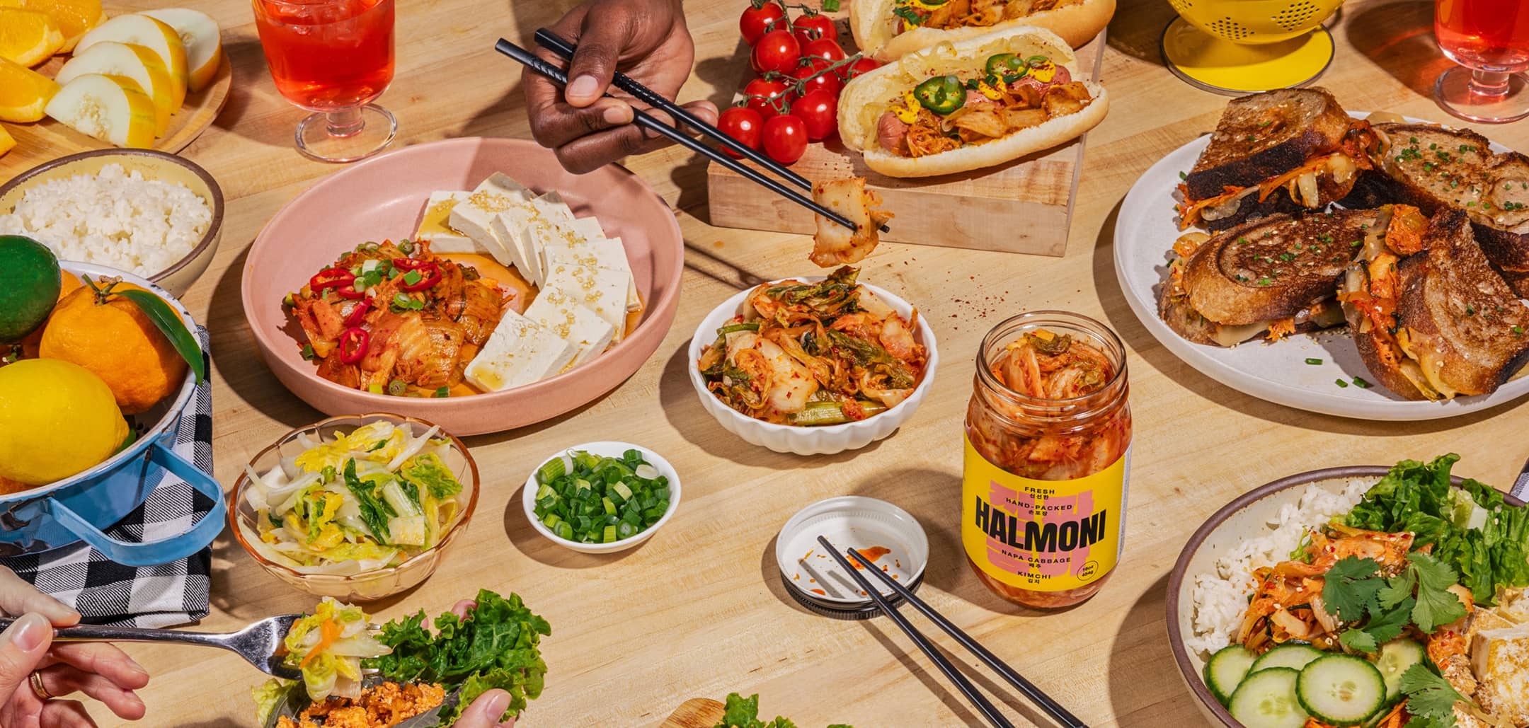 Small-batch kimchi for daily devouring.