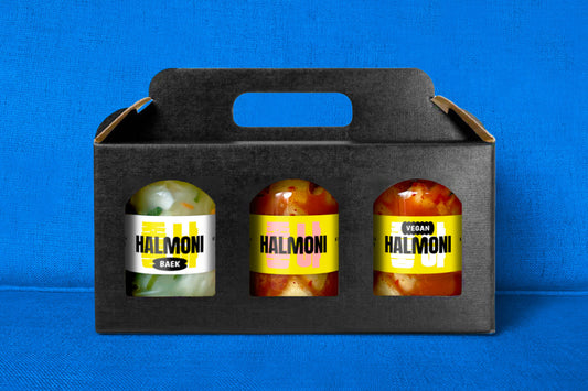 Halmoni Kimchi 3-Pack Gift Set